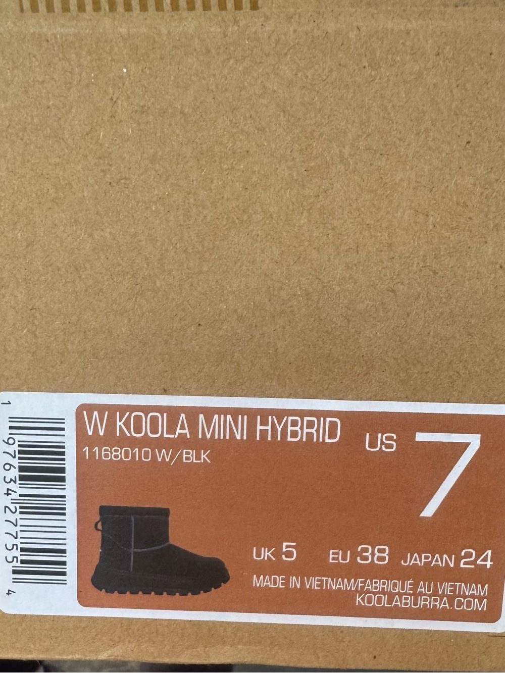 Koolaburra W Koola Mini Hybrid Black Ankle Boots